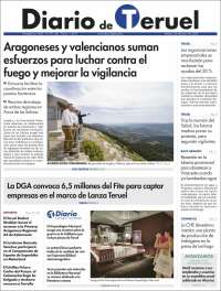 Portada de Diario de Teruel (Spain)