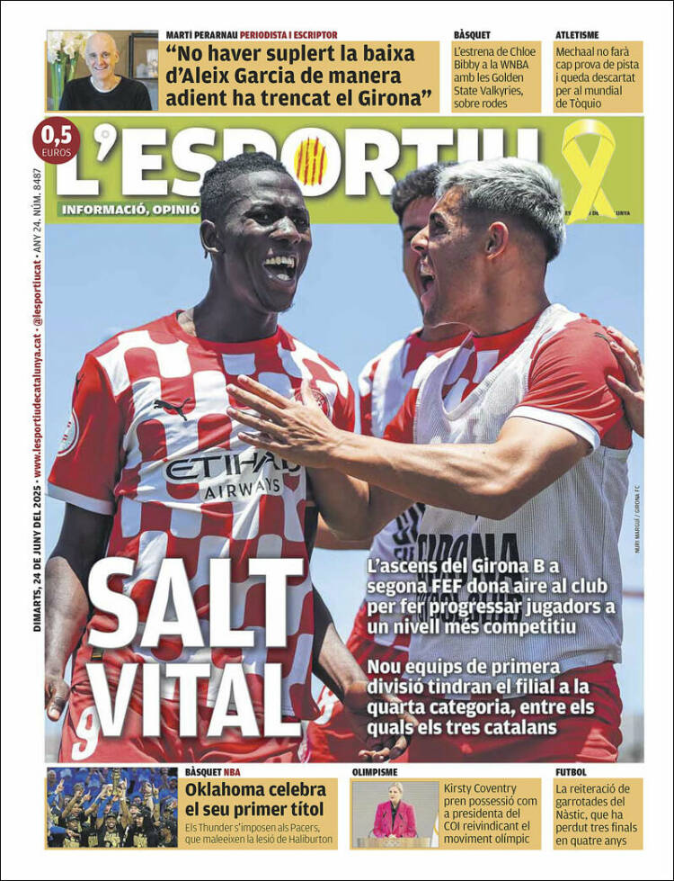 Portada de L'Esportiu : Girona (España)