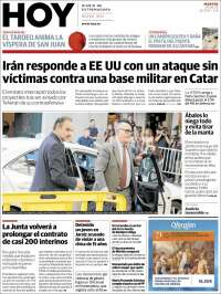 Portada de Hoy - Caceres (Spain)