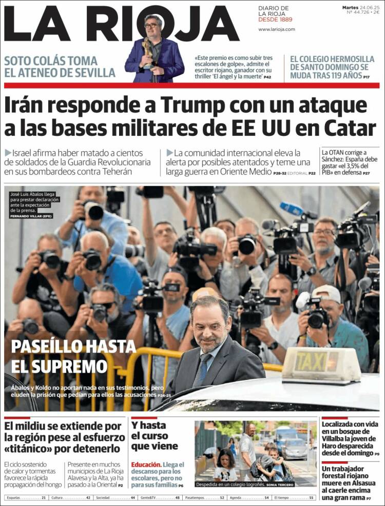Portada de La Rioja (España)