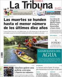 Portada de La Tribuna de Cuenca (Spain)