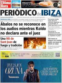 Portada de Periódico de Ibiza (Spain)