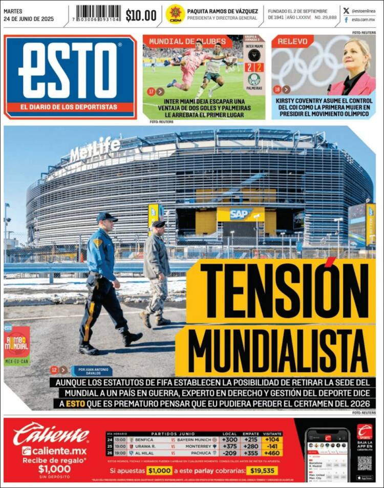 Portada de Esto (México)