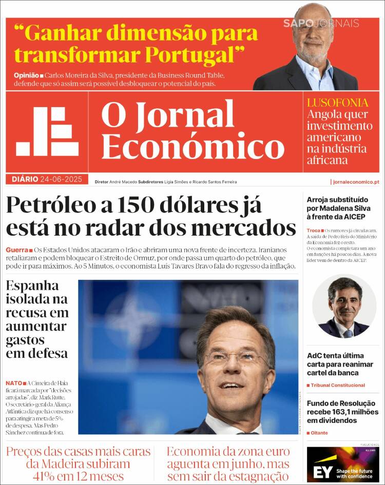 Portada de Oje (Portugal)
