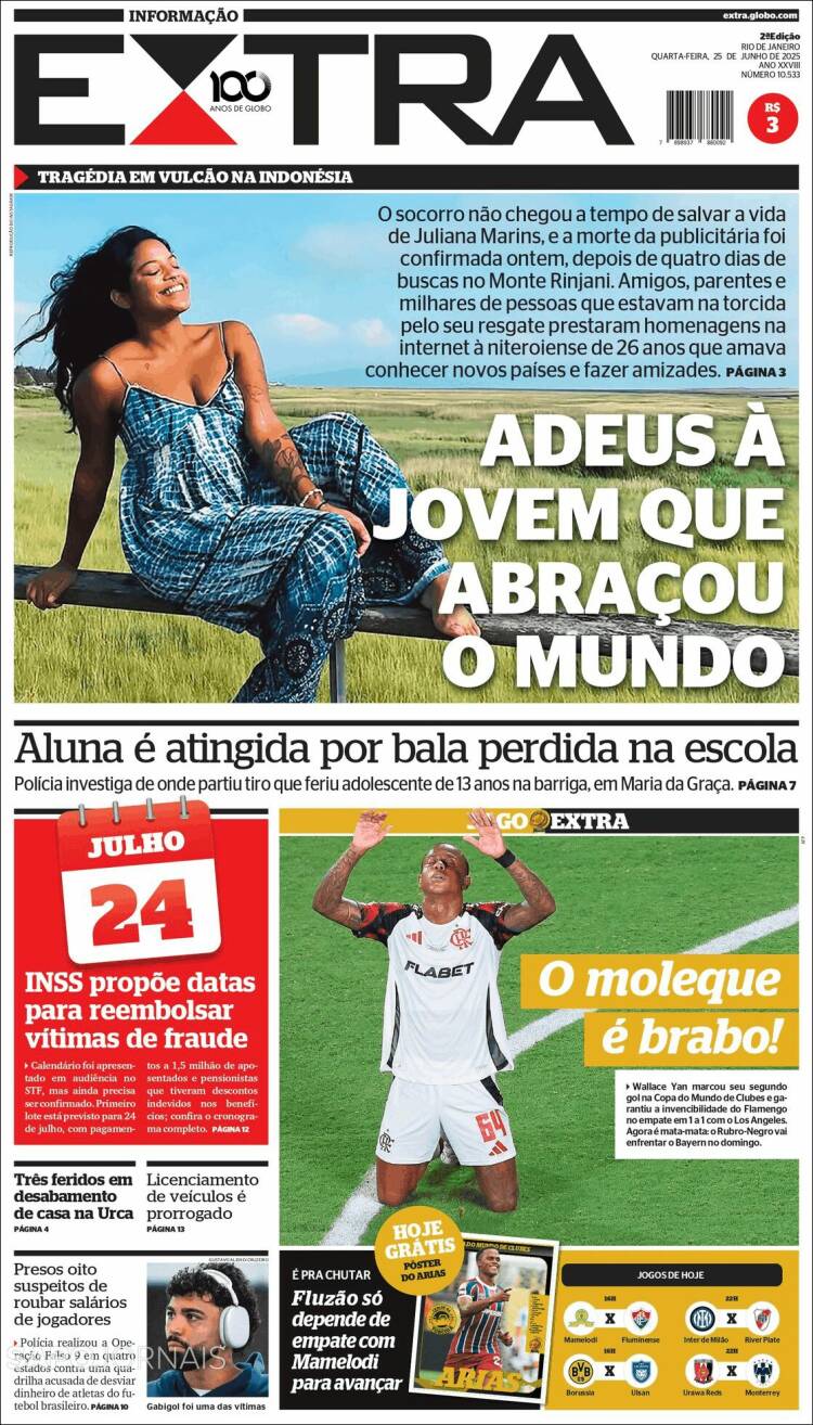 Portada de Extra (Brasil)
