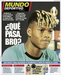 Portada de Mundo Deportivo Bizkaia (España)