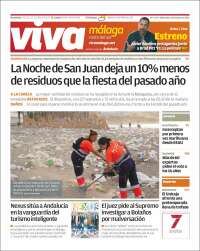 Portada de Viva Málaga (España)