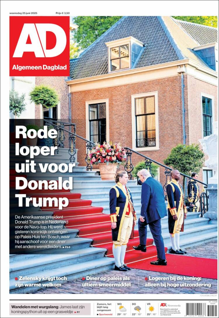 Portada de AD (Países Bajos)