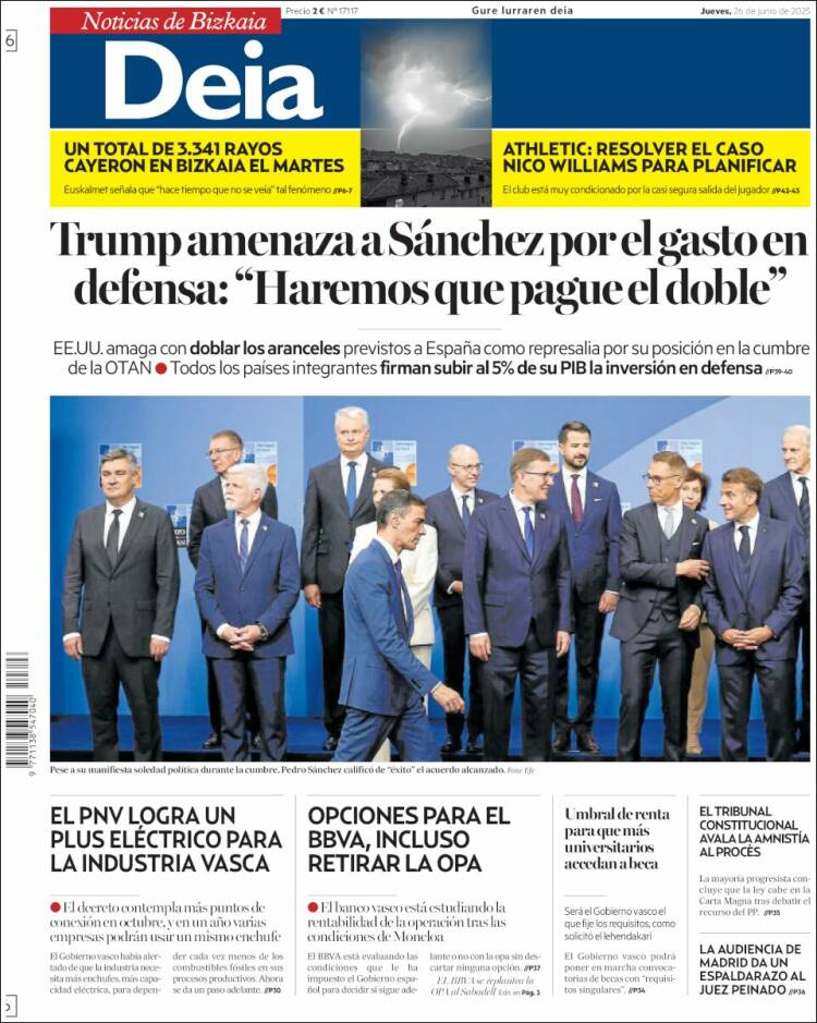 Portada de Deia (España)