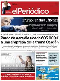 Portada de El Periódico (España)