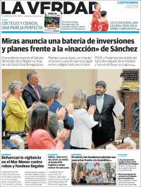 Portada de La Verdad de Cartagena (España)