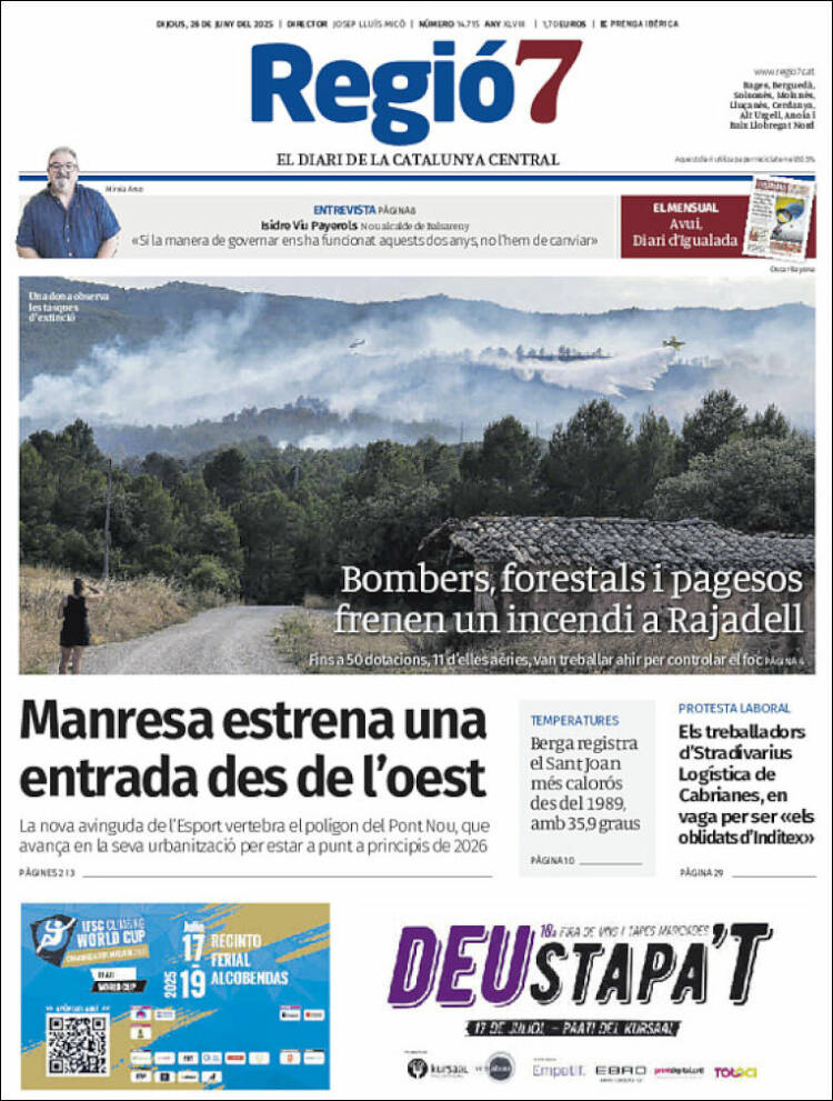 Portada de Regio7 (España)