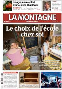 Portada de La Montagne (Francia)