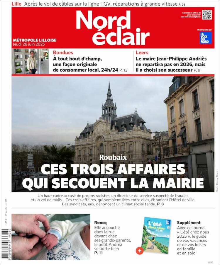 Portada de Nord Éclair (Francia)