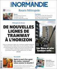 Portada de Paris Normandie (Francia)