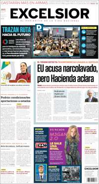 Portada de Excelsior (México)