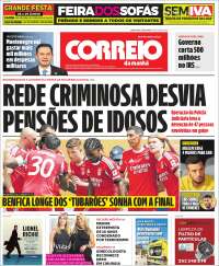 Portada de Correio da Manhã (Portugal)