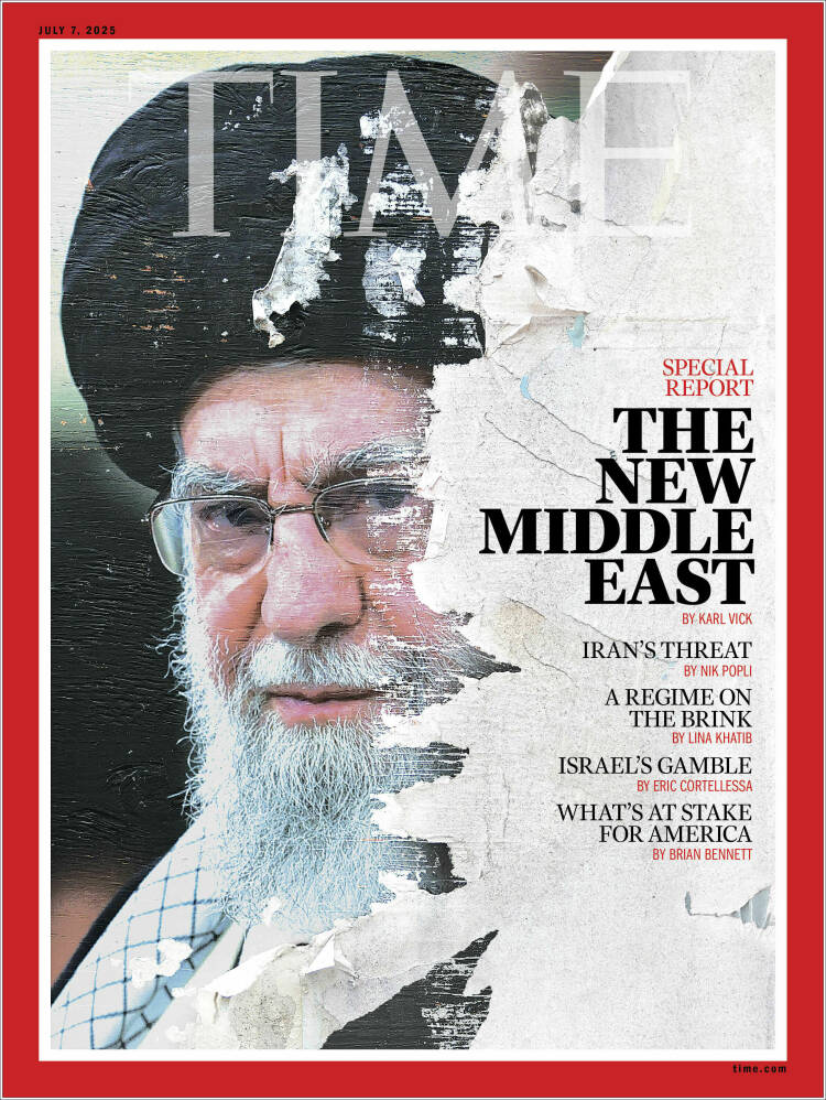Portada de Time Magazine (Europa)