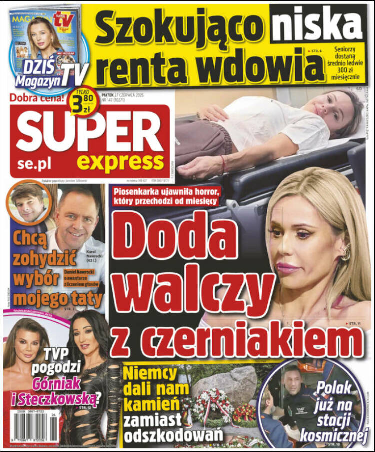 Portada de Super Express (Polonia)