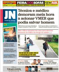 Portada de Jornal de Notícias (Portugal)