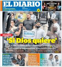 Portada de El Diario NY (USA)