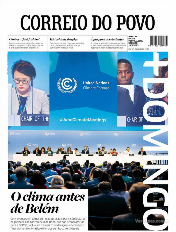 Portada de Correio Do Povo (Brasil)