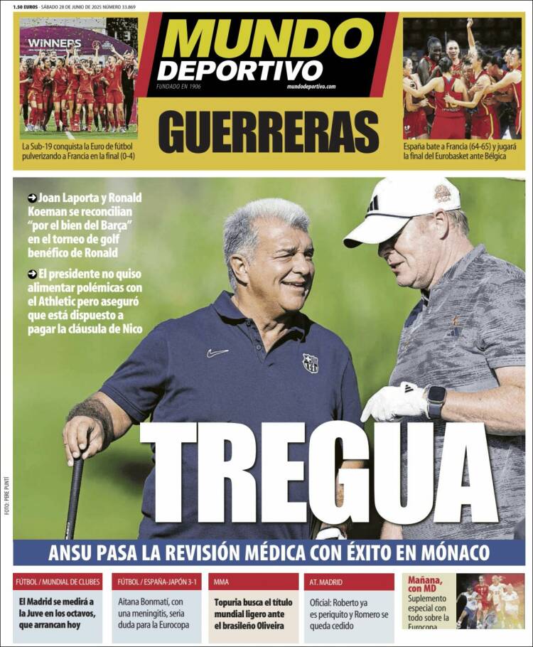 Portada de Mundo Atlético (España)