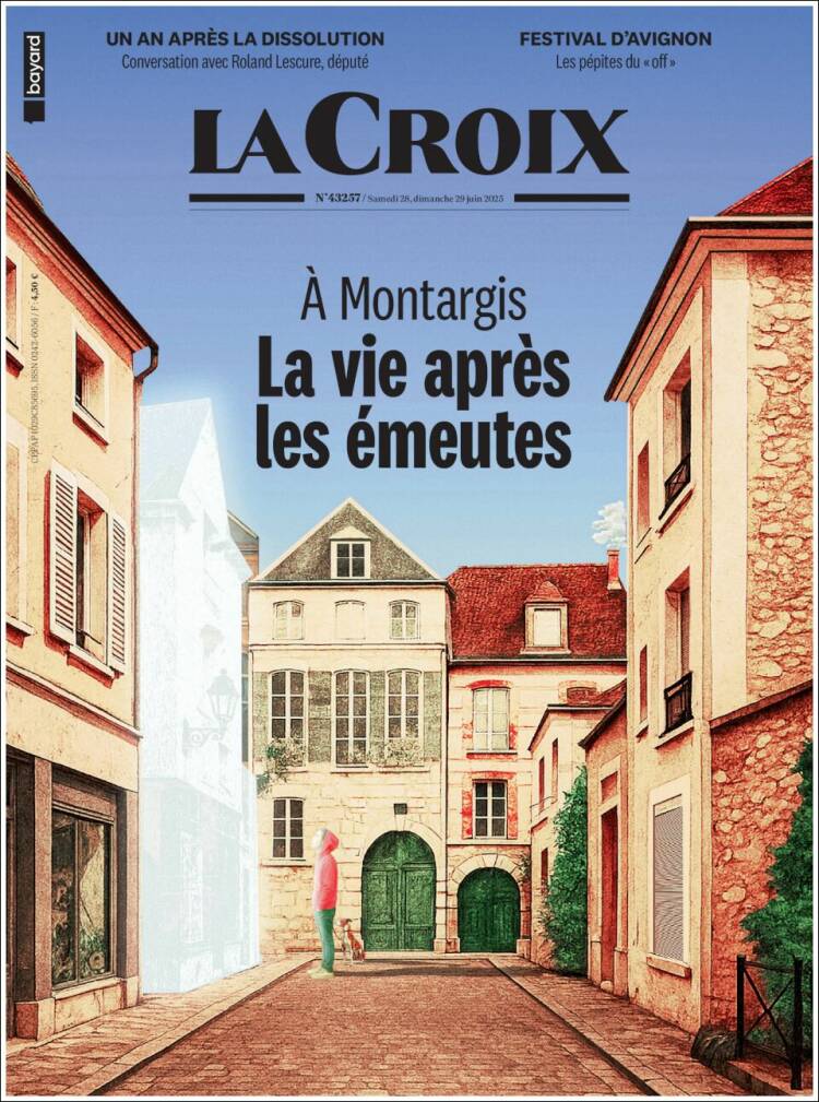 Portada de La Croix (Francia)