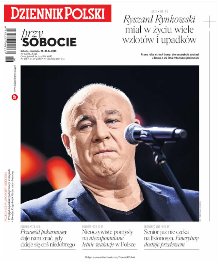 Portada de Dziennik (Polonia)