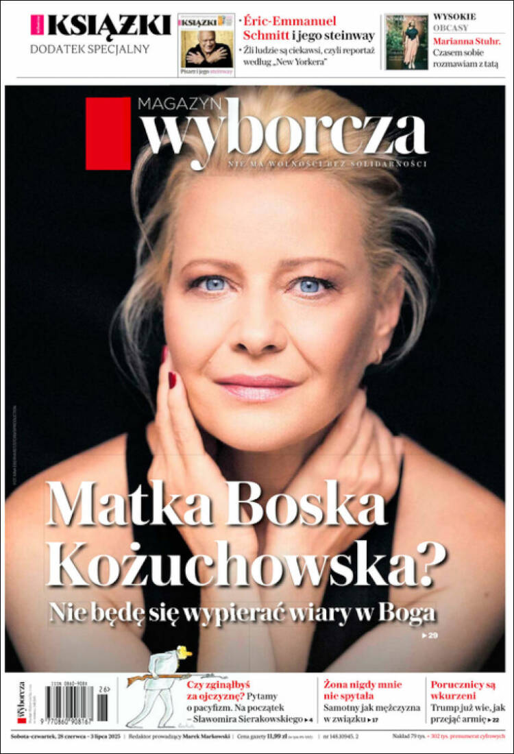 Portada de Gazeta Wyborcza (Poland)