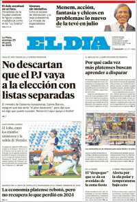 Portada de El Día de la Plata (Argentina)