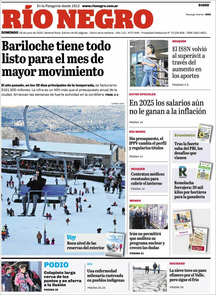 Portada de Rio Negro (Argentina)