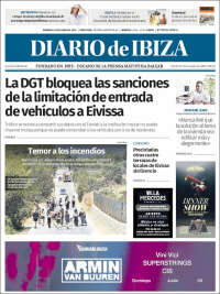 Portada de Diario de Ibiza (España)