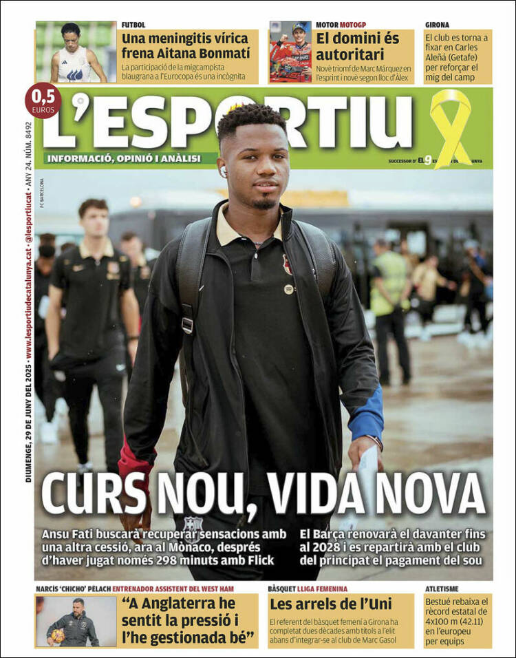 Portada de L'Esportiu (España)