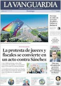 Portada de La Vanguardia (Spain)