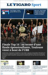 Portada de Le Figaro Sport (France)