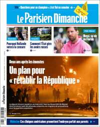 Portada de Le Parisien (France)