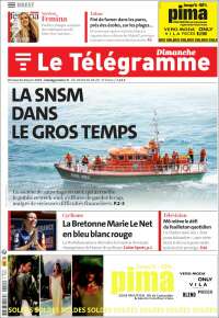 Portada de Télégramme (Francia)