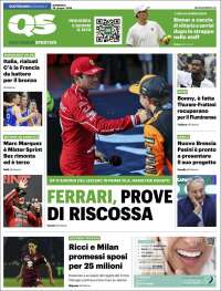 Portada de Quotidiano Sportivo (Italia)