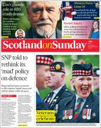 Portada de The Scotsman (Reino Unido)