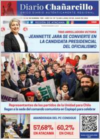 Portada de Diario Chañarcillo (Chile)
