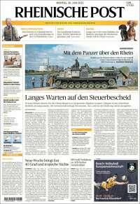 Portada de Rheinische Post (Alemania)