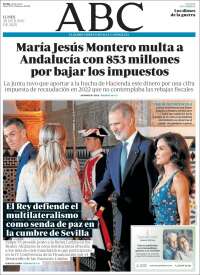 Portada de ABC - Sevilla (España)