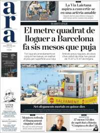 Portada de Ara (Spain)