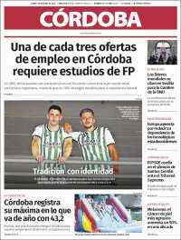 Portada de Diario de Córdoba (España)