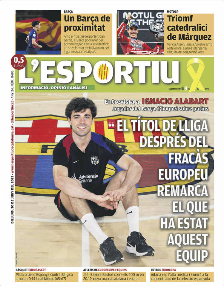 Portada de L'Esportiu (España)