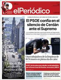 Portada de El Periódico (Spain)