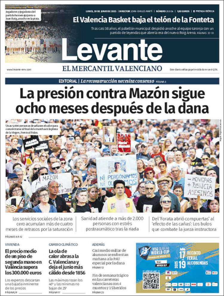 Portada de Levante (Espagne)
