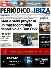 Portada de Periódico de Ibiza (España)