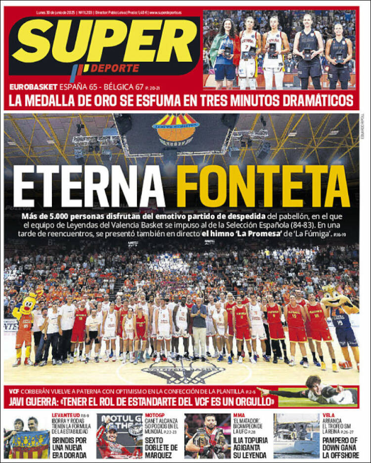 Portada de Superdeporte (España)